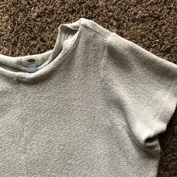 Short sleeve cropped sweater - Picture 2 of 2